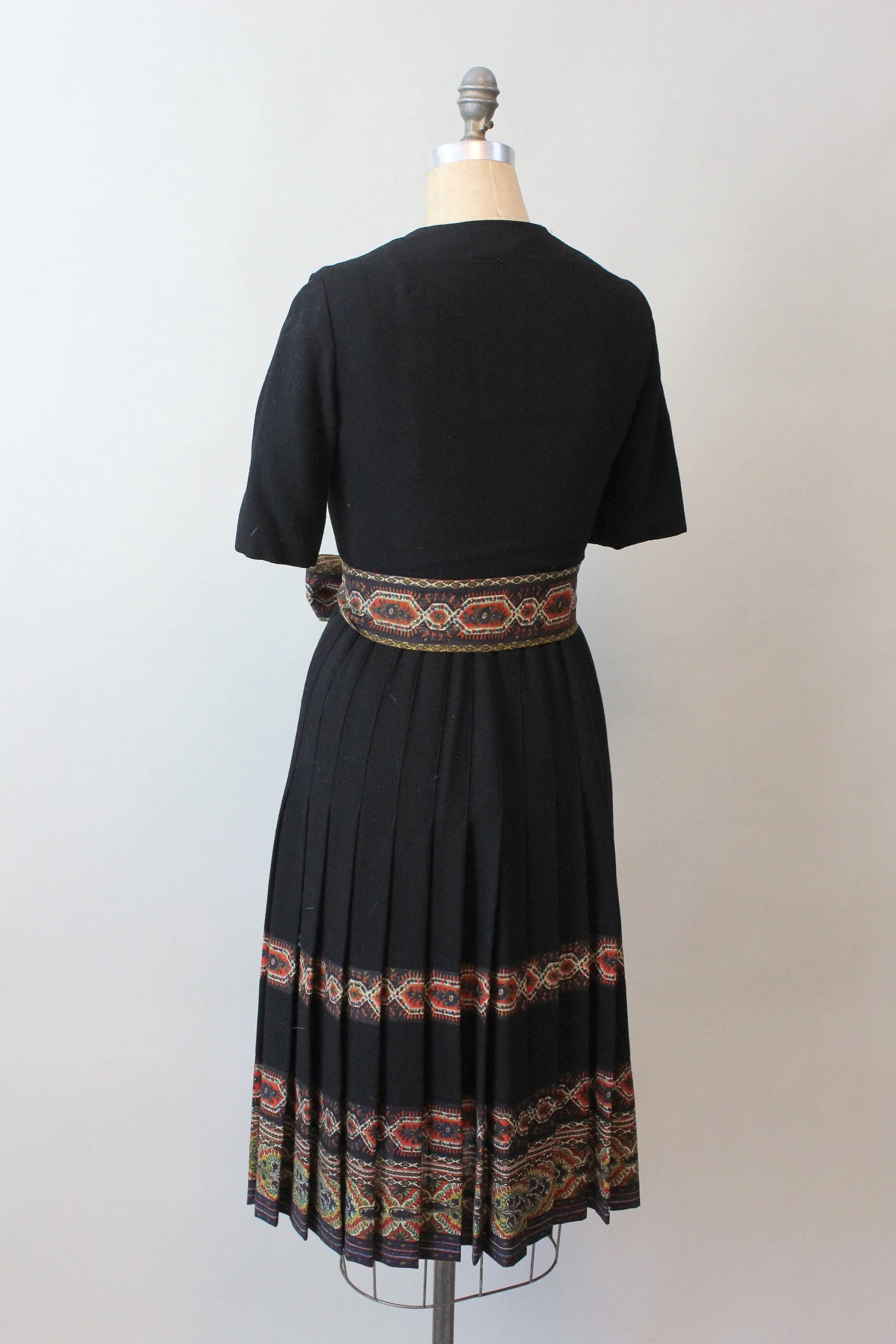 1970s documented OSCAR de LA RENTA dress small | new fall