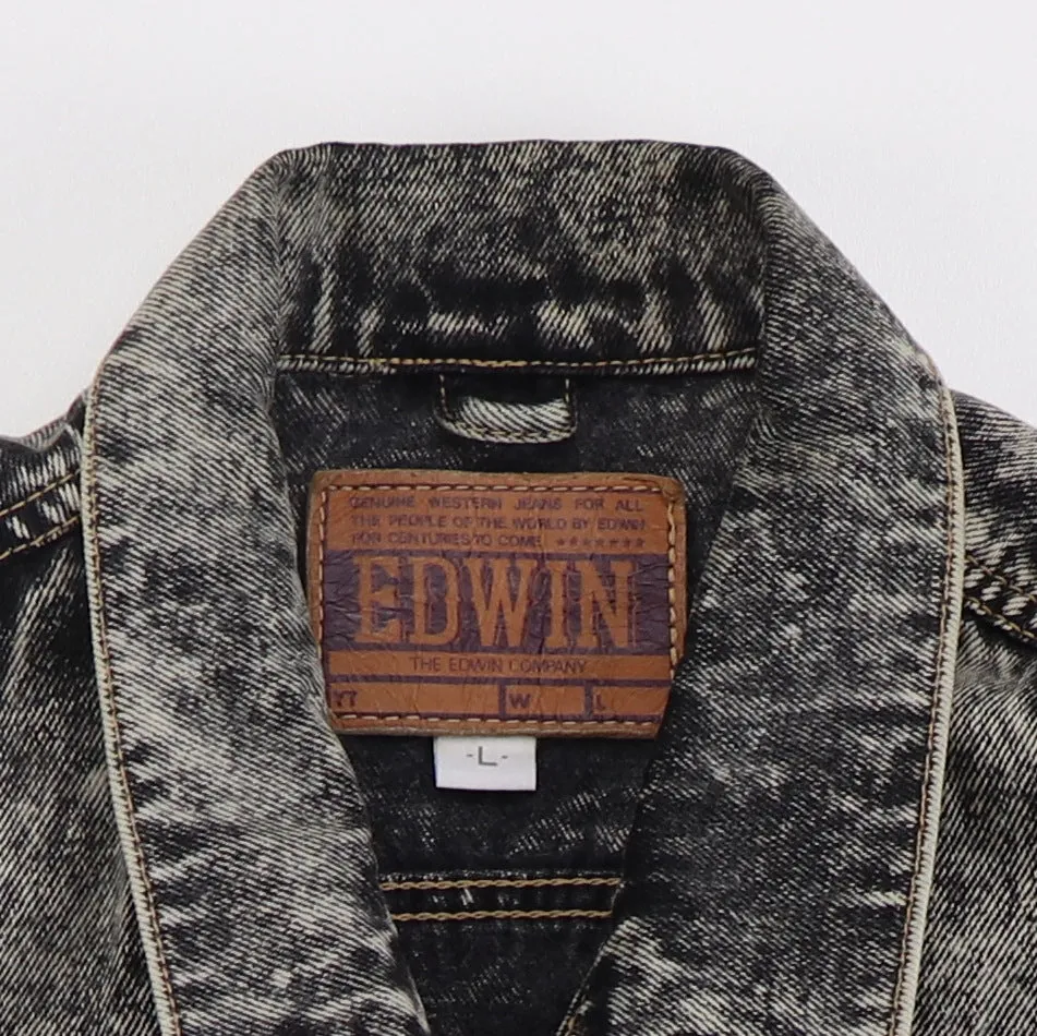 1988 David Lee Roth Skyscraper World Tour Crew Denim Jacket