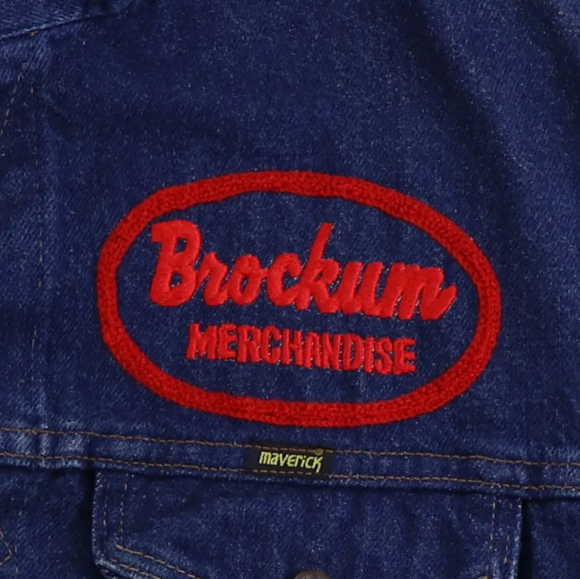 1990s Brockum Merchandise Denim Jacket