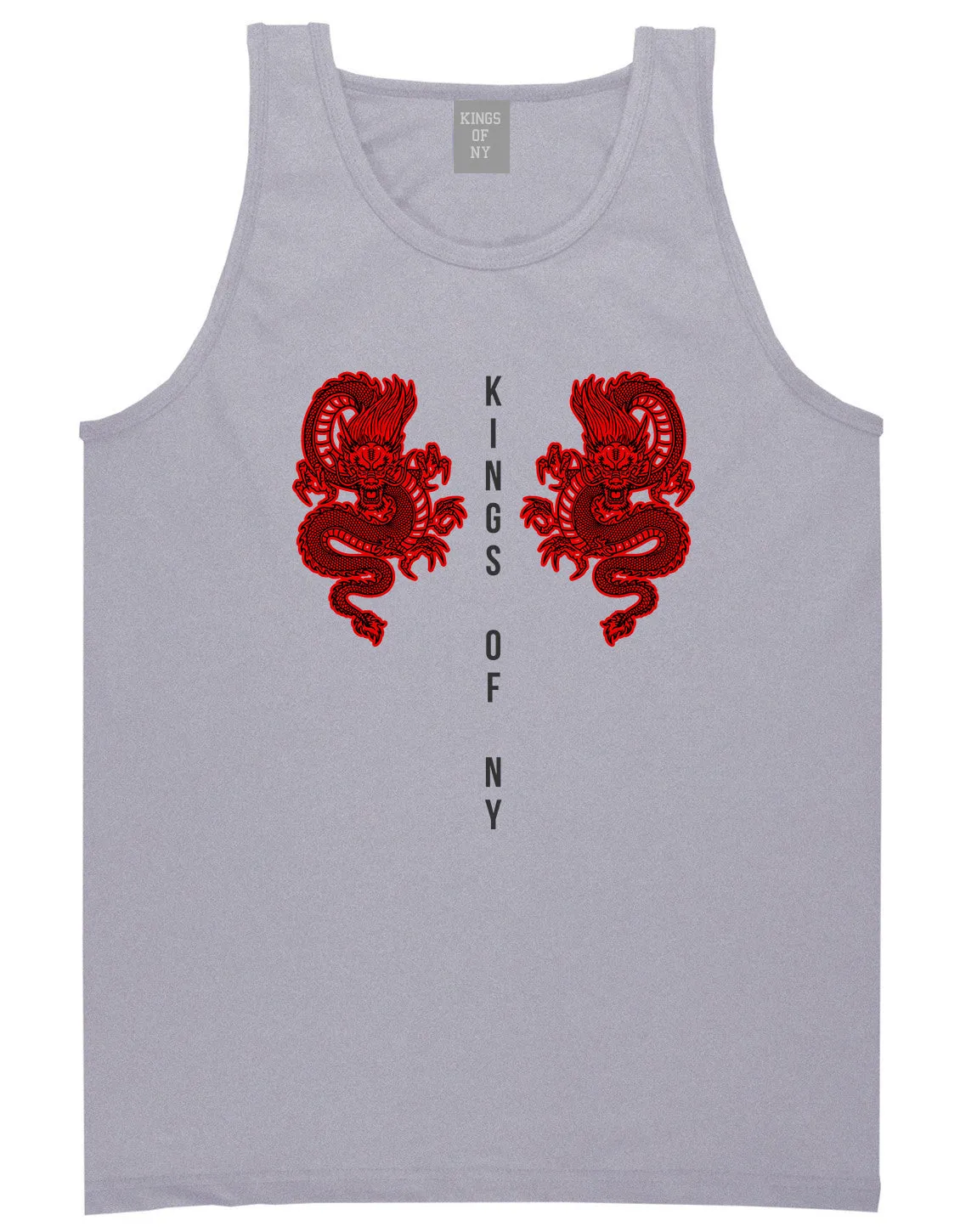 2 Chinese Dragon Tank Top Shirt