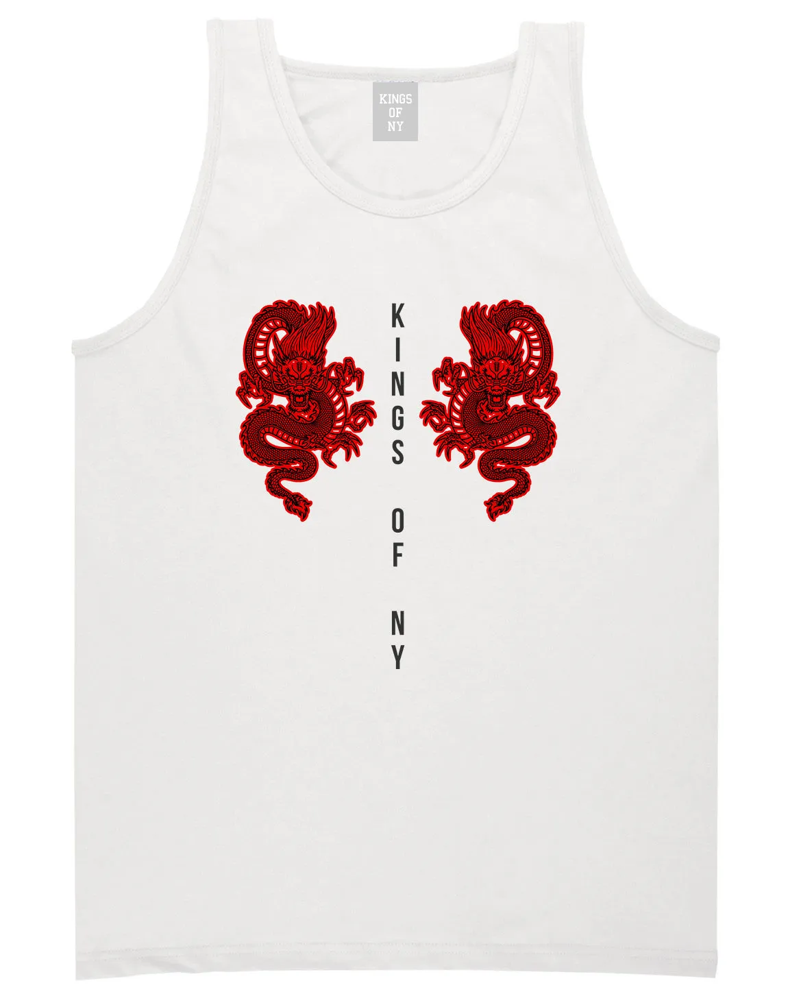 2 Chinese Dragon Tank Top Shirt