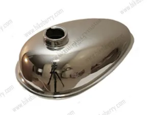 2.5 L Chrome Finish Gas Tank