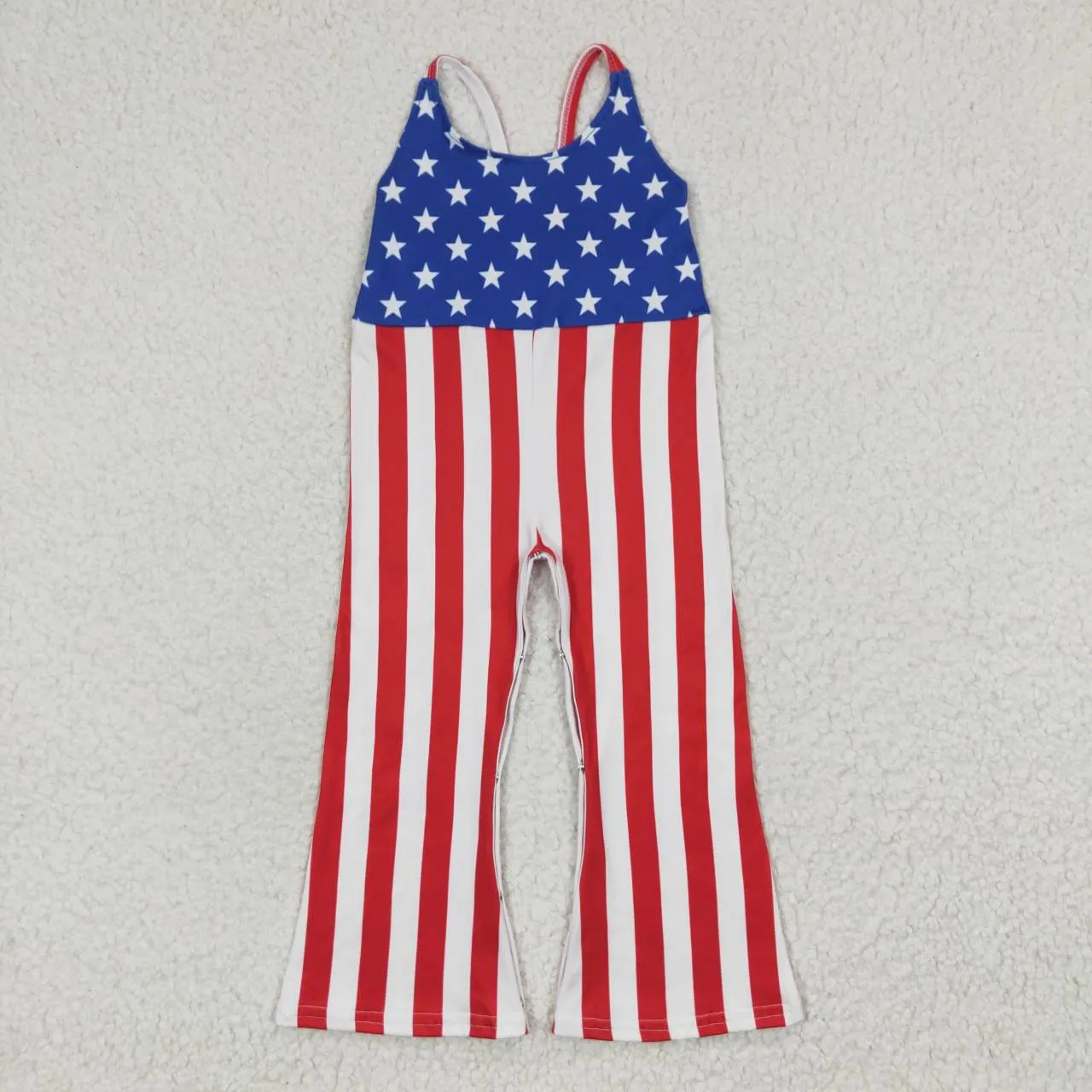 4th of July girls jumpsuit SR0256