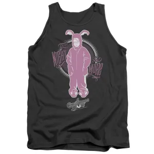 A Christmas Story Pink Nightmare Mens Tank Top Shirt Charcoal