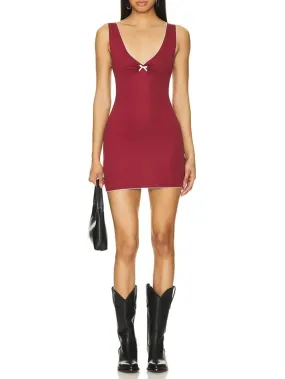 Abby Sleeveless Bodycon Mini Dress