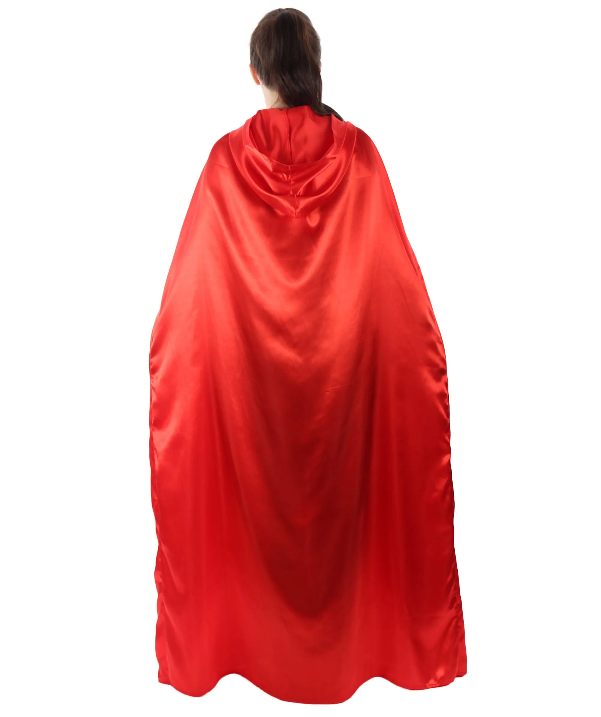 Adult Women's Reversible Vampire Cape Costume | Multiple Color Option Halloween Costume