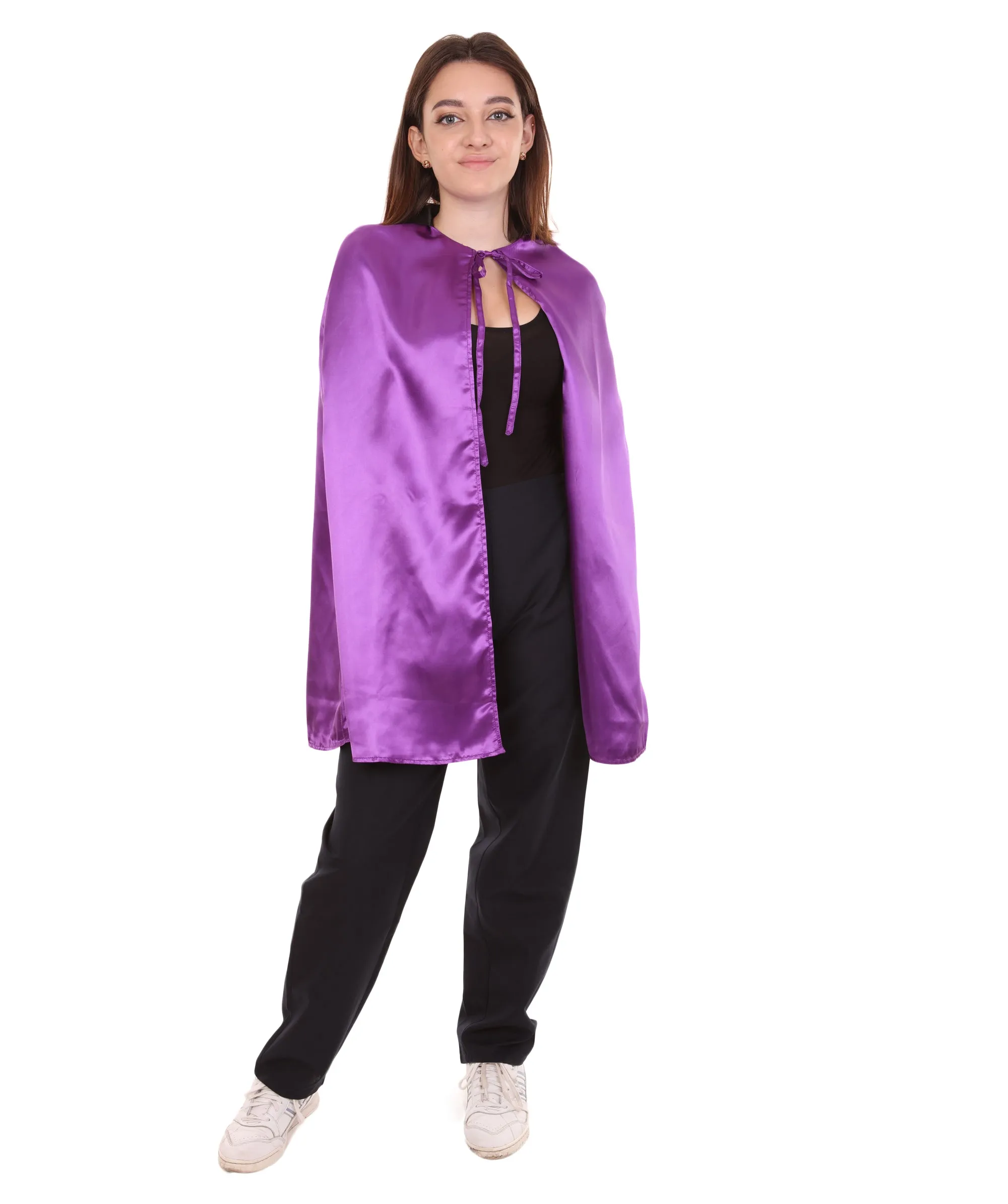 Adult Women's Reversible Vampire Cape Costume | Multiple Color Option Halloween Costume