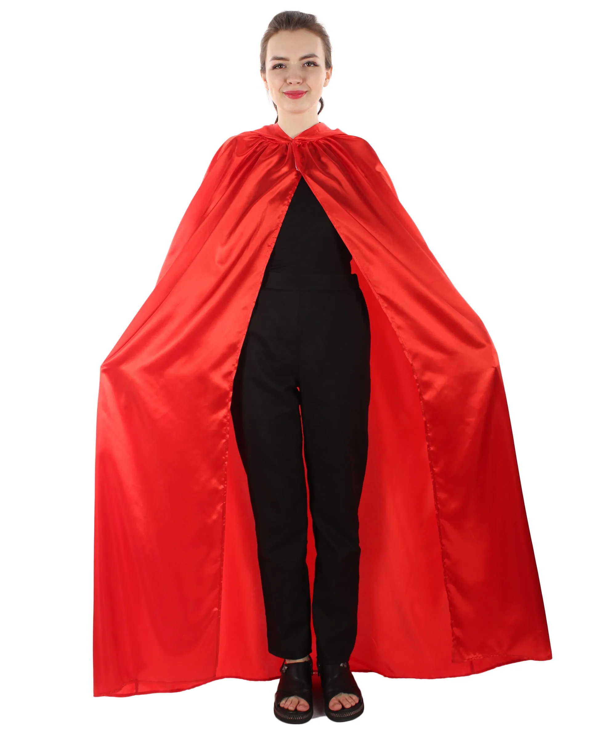 Adult Women's Reversible Vampire Cape Costume | Multiple Color Option Halloween Costume