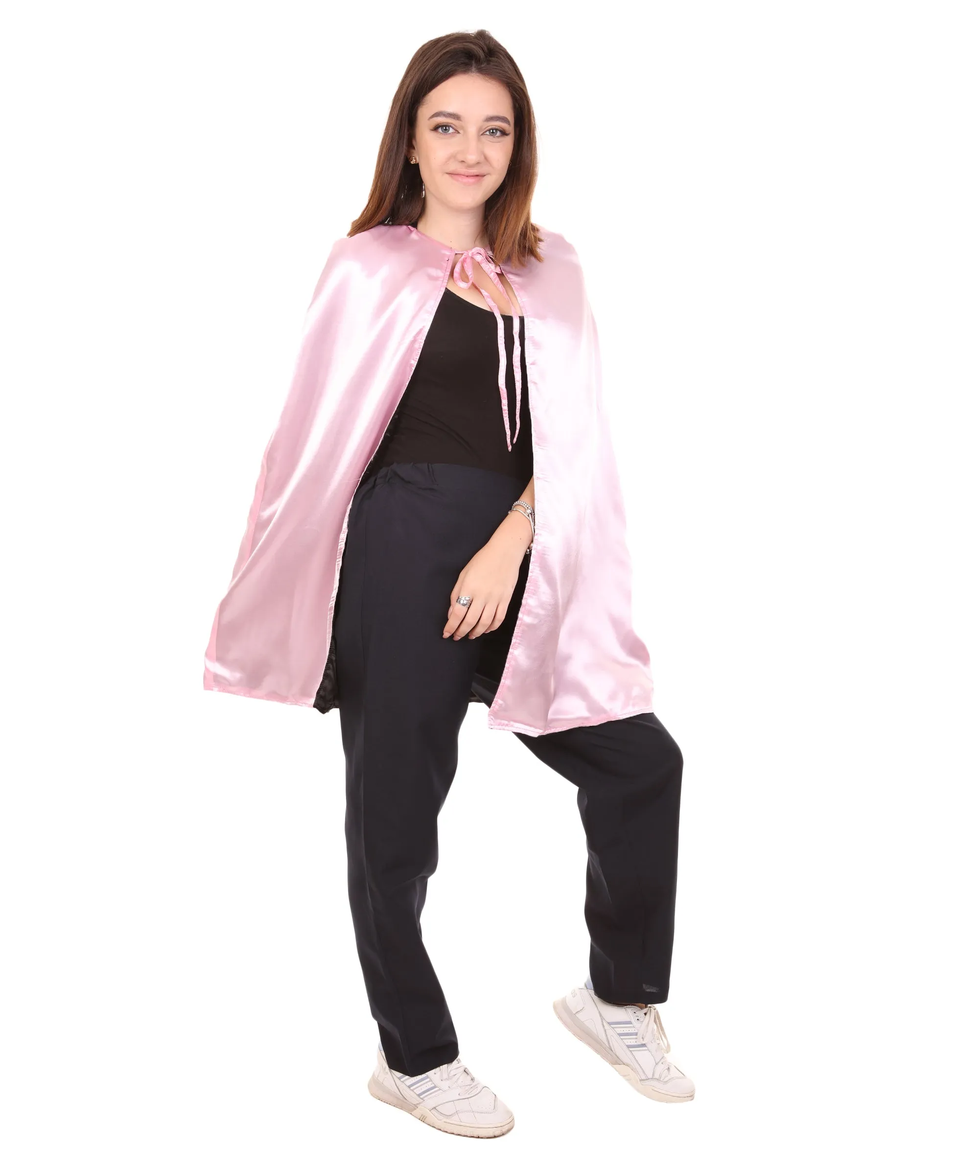 Adult Women's Reversible Vampire Cape Costume | Multiple Color Option Halloween Costume