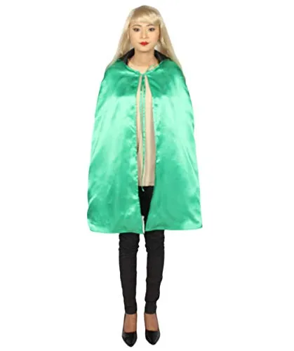 Adult Women's Reversible Vampire Cape Costume | Multiple Color Option Halloween Costume