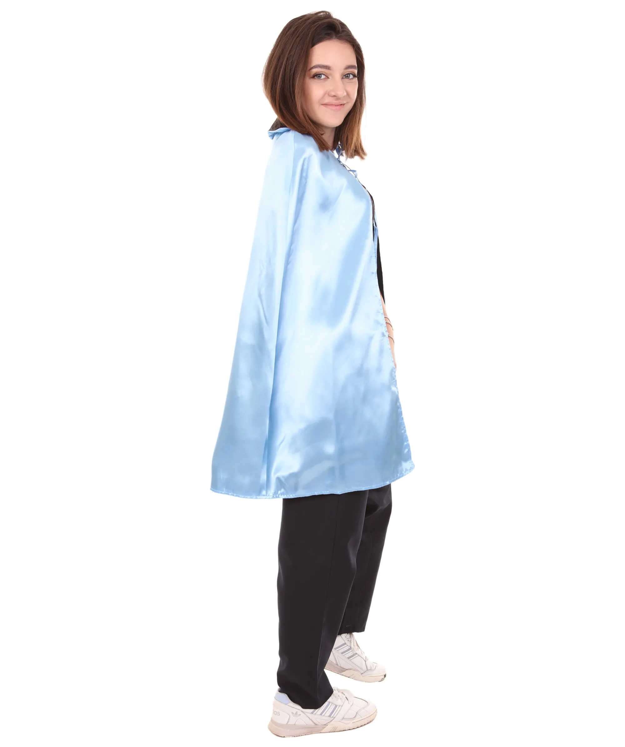 Adult Women's Reversible Vampire Cape Costume | Multiple Color Option Halloween Costume