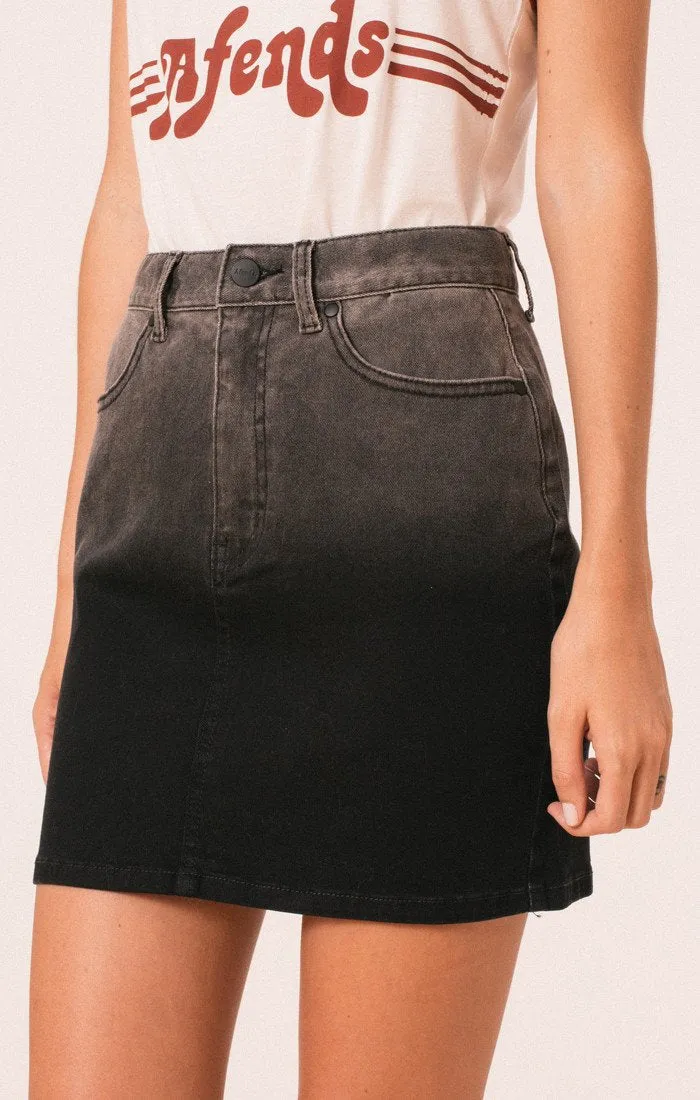 Afends Womens Chevy - Denim Skirt