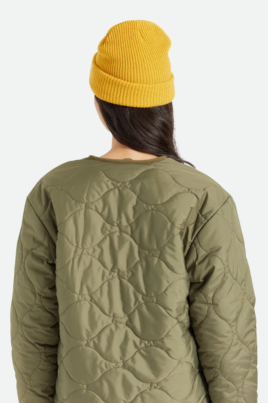 Alpha Women's Beanie - Bright Gold