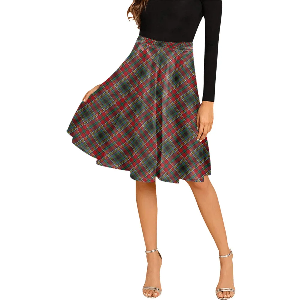 Anderson of Arbrake Tartan Melete Pleated Midi Skirt