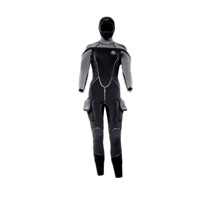 Apeks Thermiq Adv. Jumpsuit 8/7mm Women Black Grey