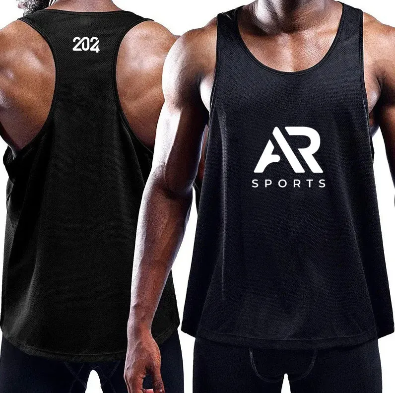 AR Sportswear Men's Gym Tank Top