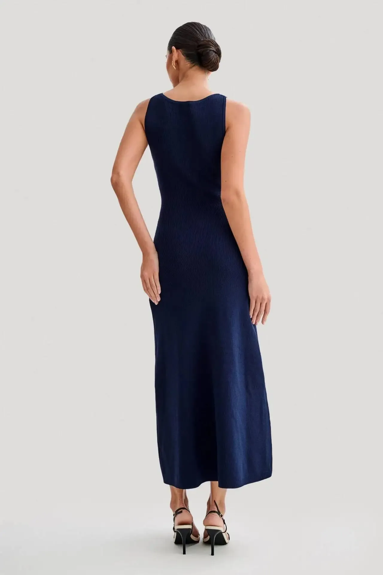 Arie Knitted Midi Dress