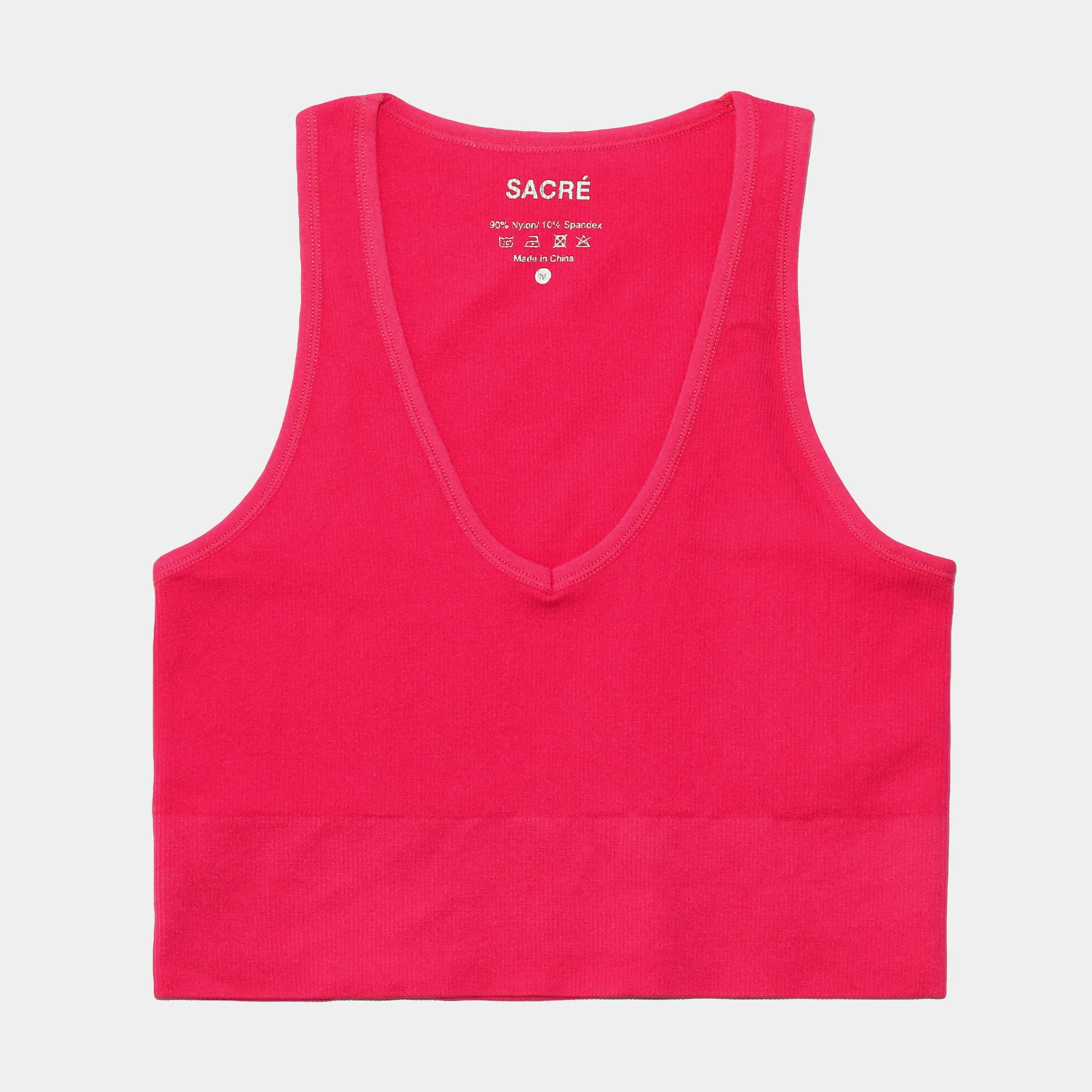 Avery Tank Top Womens Top (Pink)