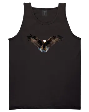 Bald Eagle Wings Spread Mens Tank Top Shirt