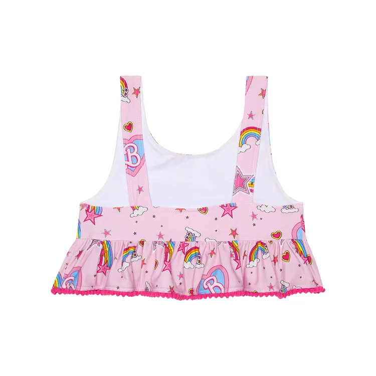 Barbie Star Power - Ruffled Two Piece Tankini Set