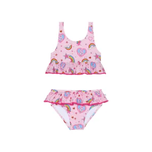 Barbie Star Power - Ruffled Two Piece Tankini Set