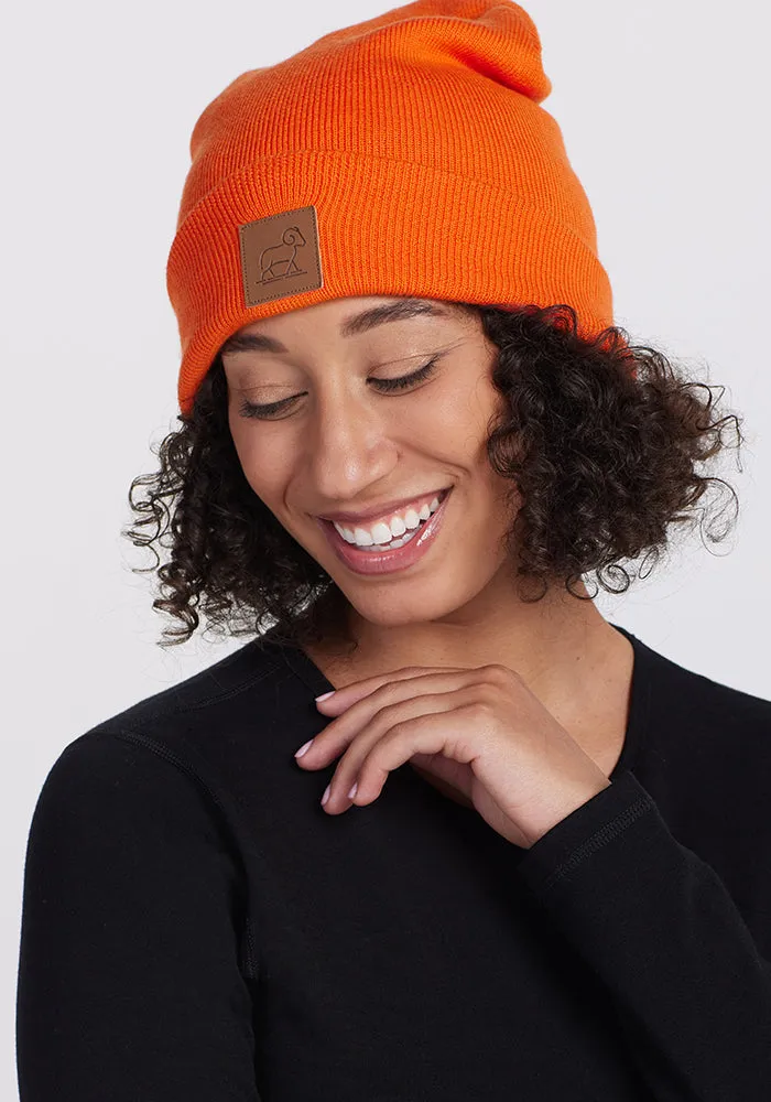 Baylor Beanie - Bright Orange