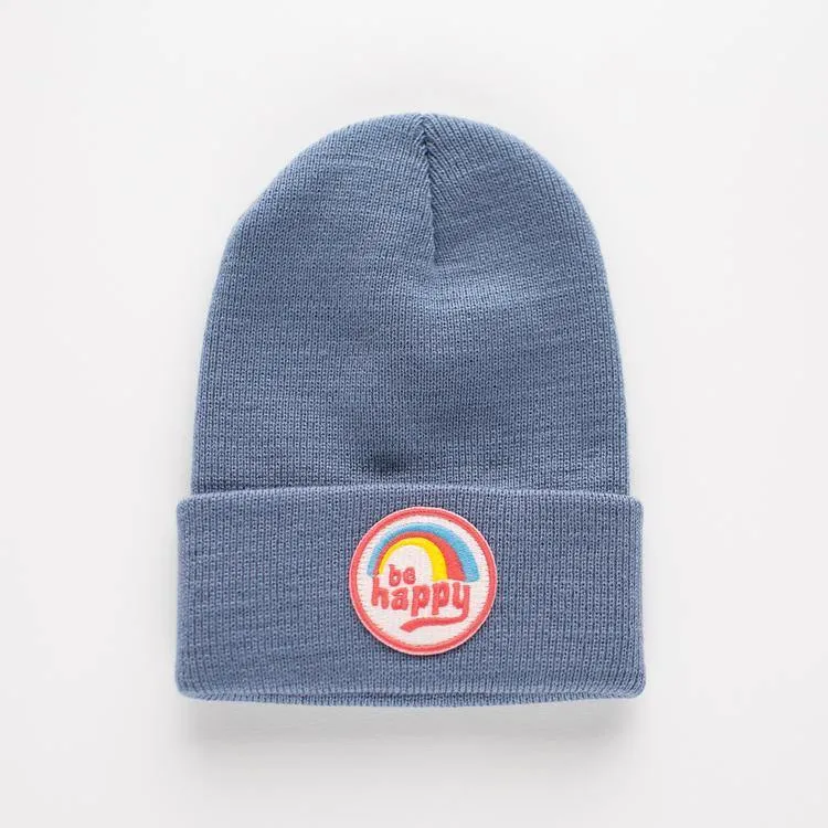 Be Happy Beanie - Pacific