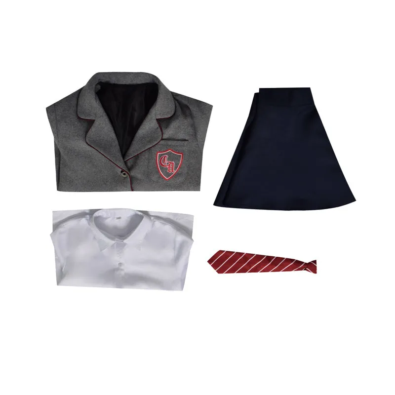 Becostume Roald Dahl's Matilda the Musical Cosplay Costume Kids Alisha Weir School Uniform