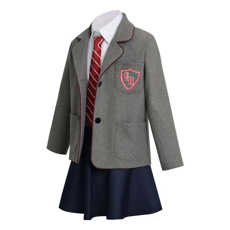 Becostume Roald Dahl's Matilda the Musical Cosplay Costume Kids Alisha Weir School Uniform