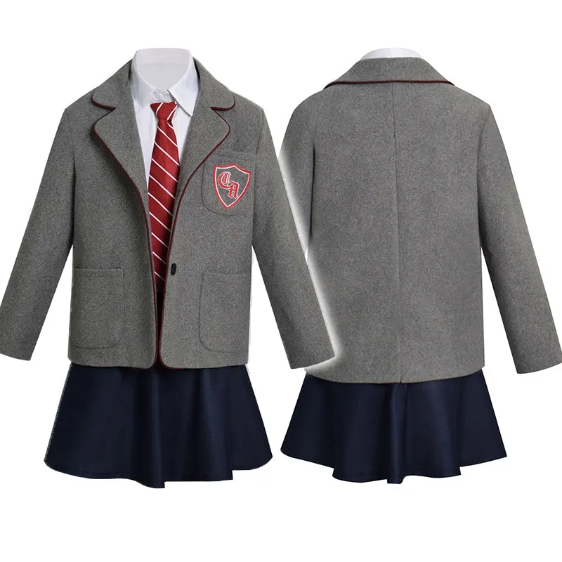 Becostume Roald Dahl's Matilda the Musical Cosplay Costume Kids Alisha Weir School Uniform