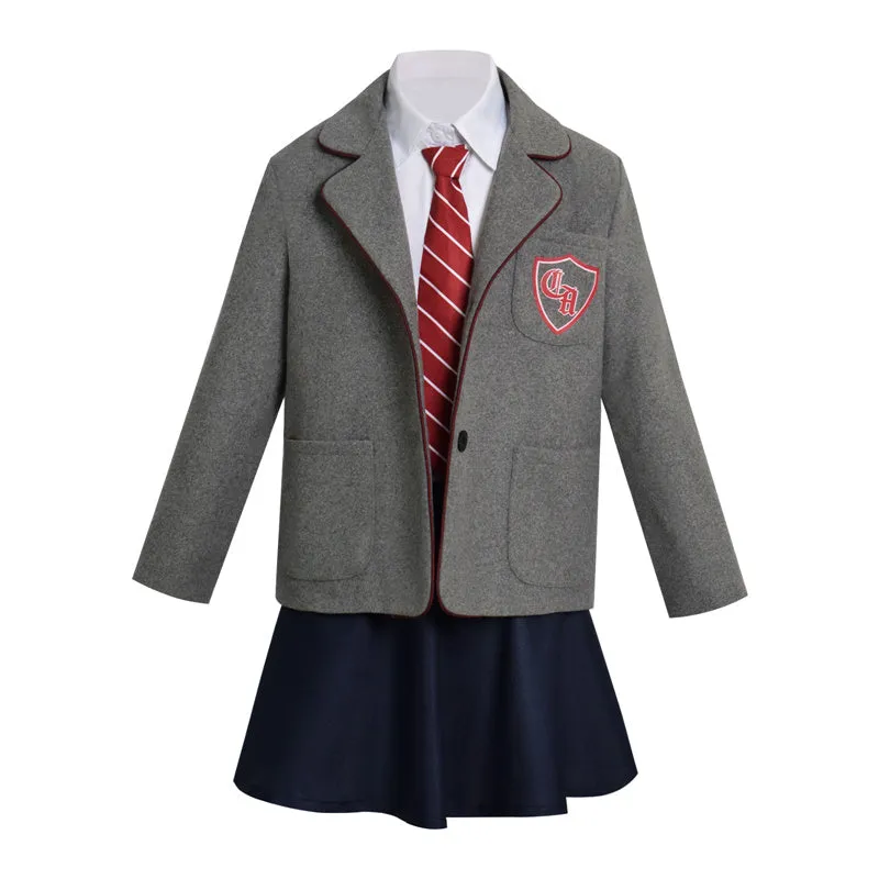 Becostume Roald Dahl's Matilda the Musical Cosplay Costume Kids Alisha Weir School Uniform