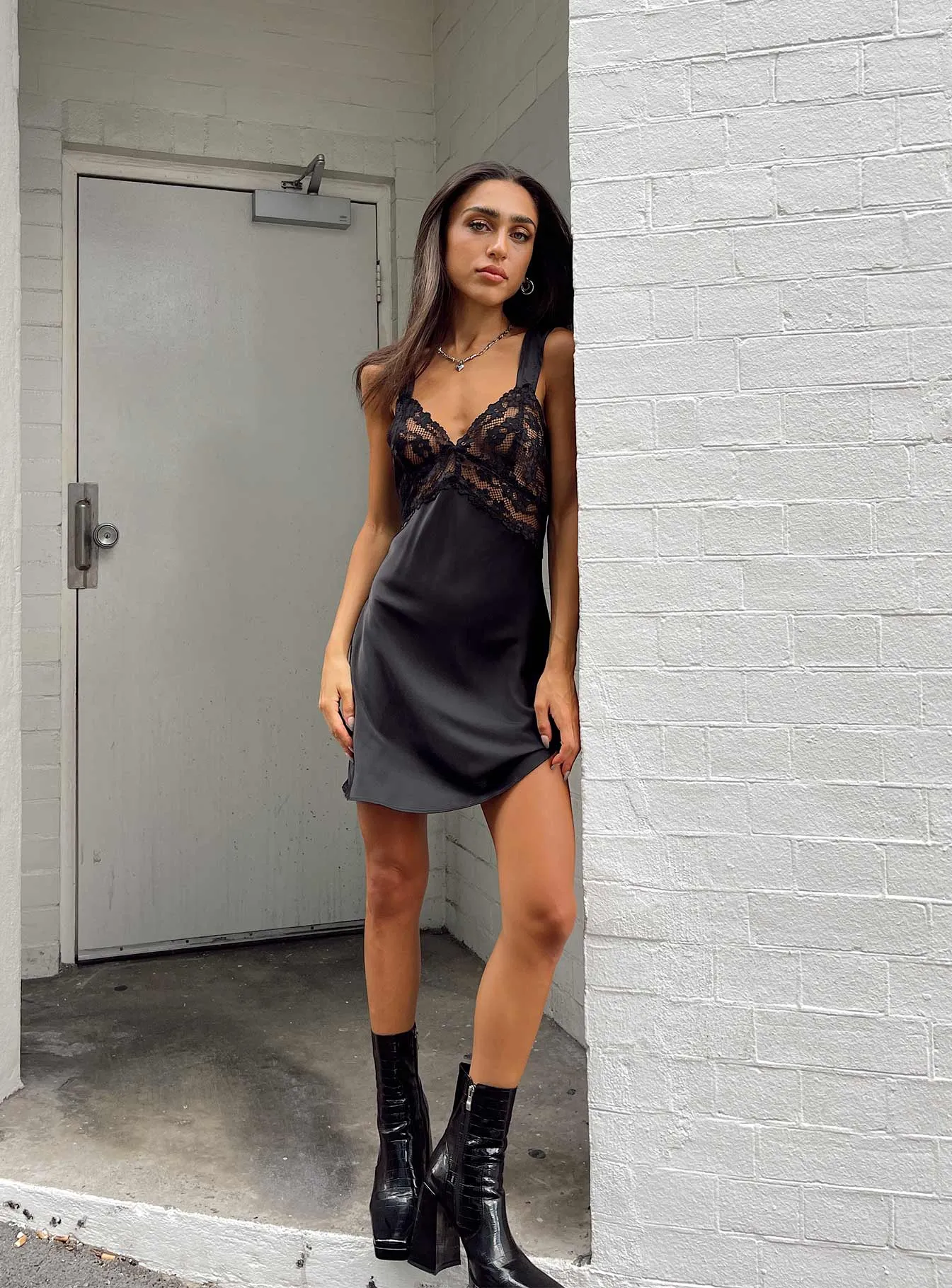 Bel Air Mini Dress Black