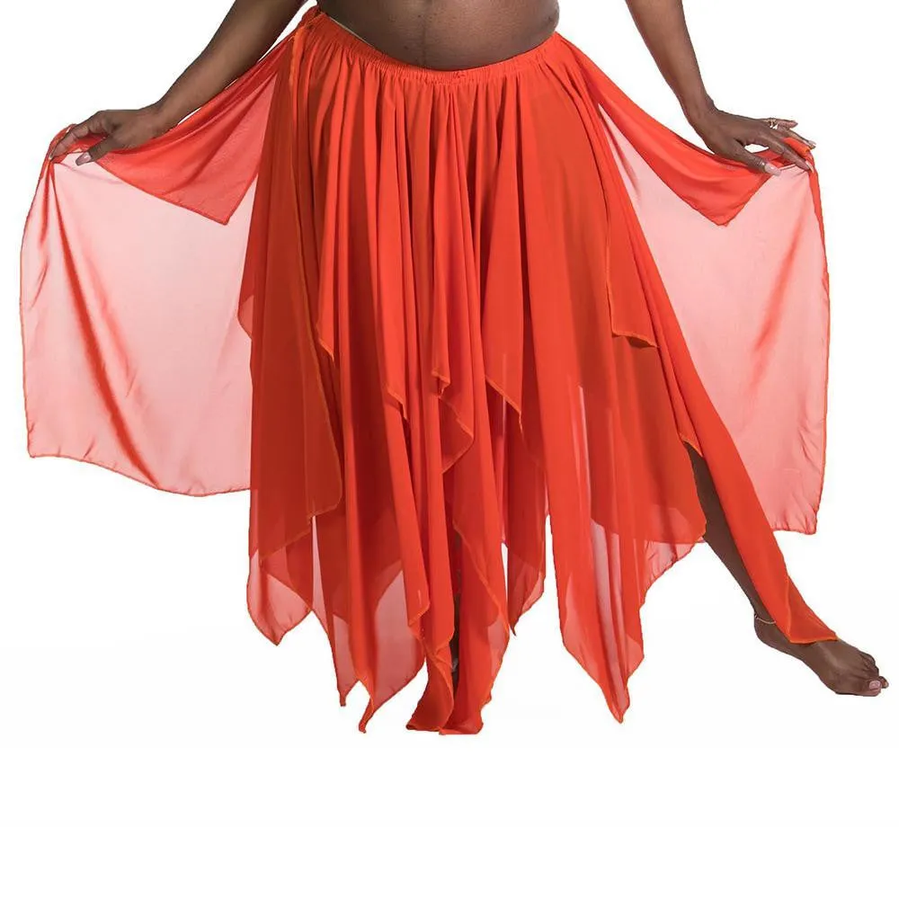 Belly Dance 13 Panel Chiffon Skirt