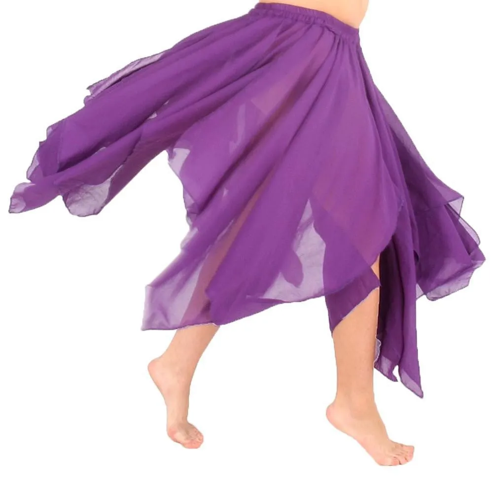 Belly Dance 13 Panel Chiffon Skirt