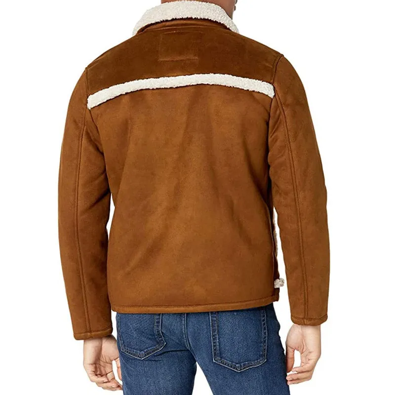 Best Winter New Year Levi’s Men’s Faux Shearling Ranchers Jacket