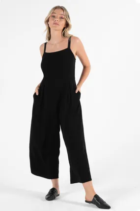 Billie Kate Strappy Black Jumpsuit