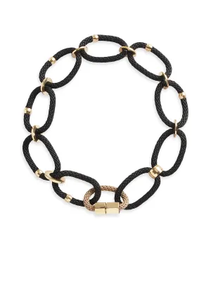 Black & Beige Circe Necklace