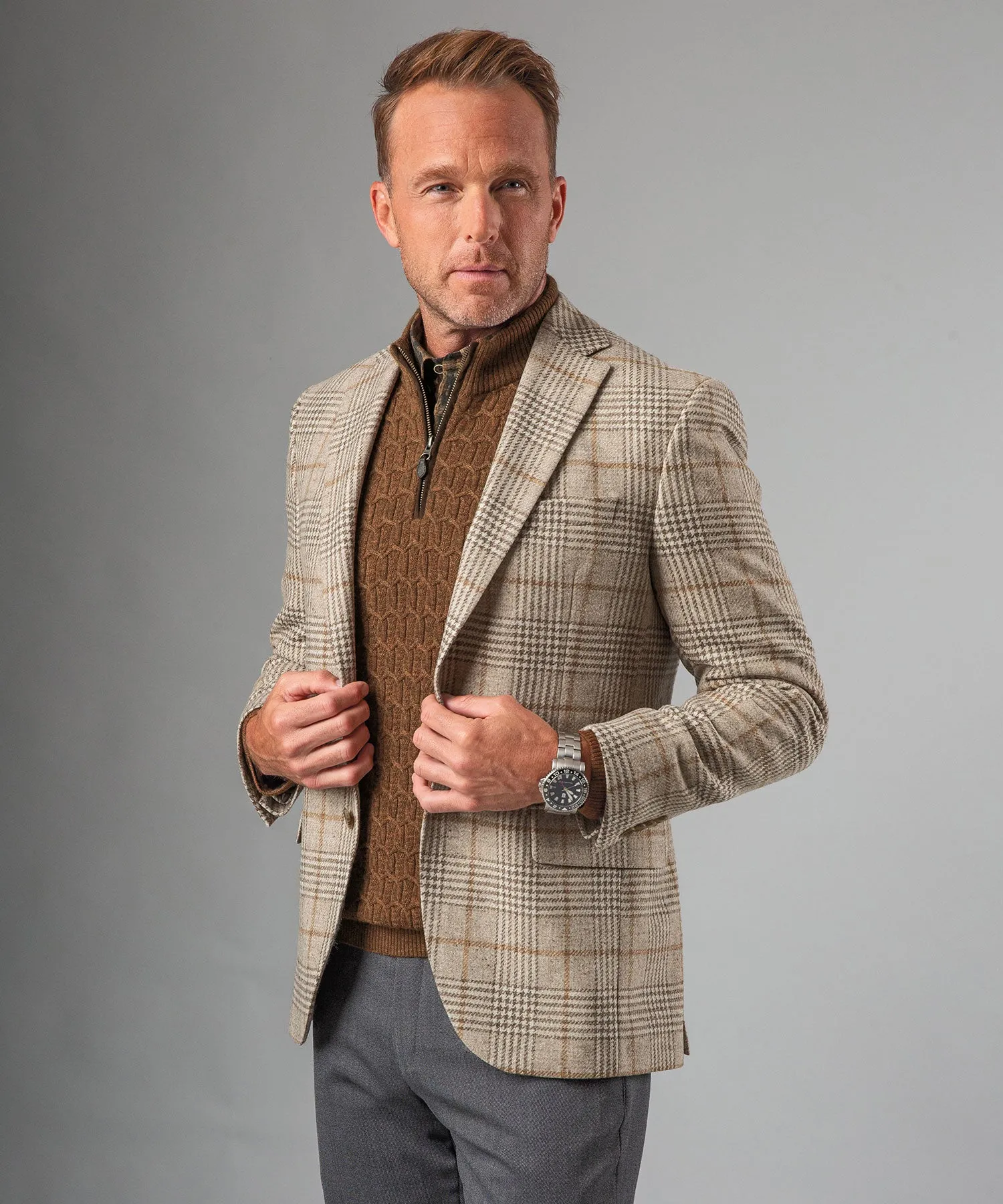 Blanket Plaid Sport Coat