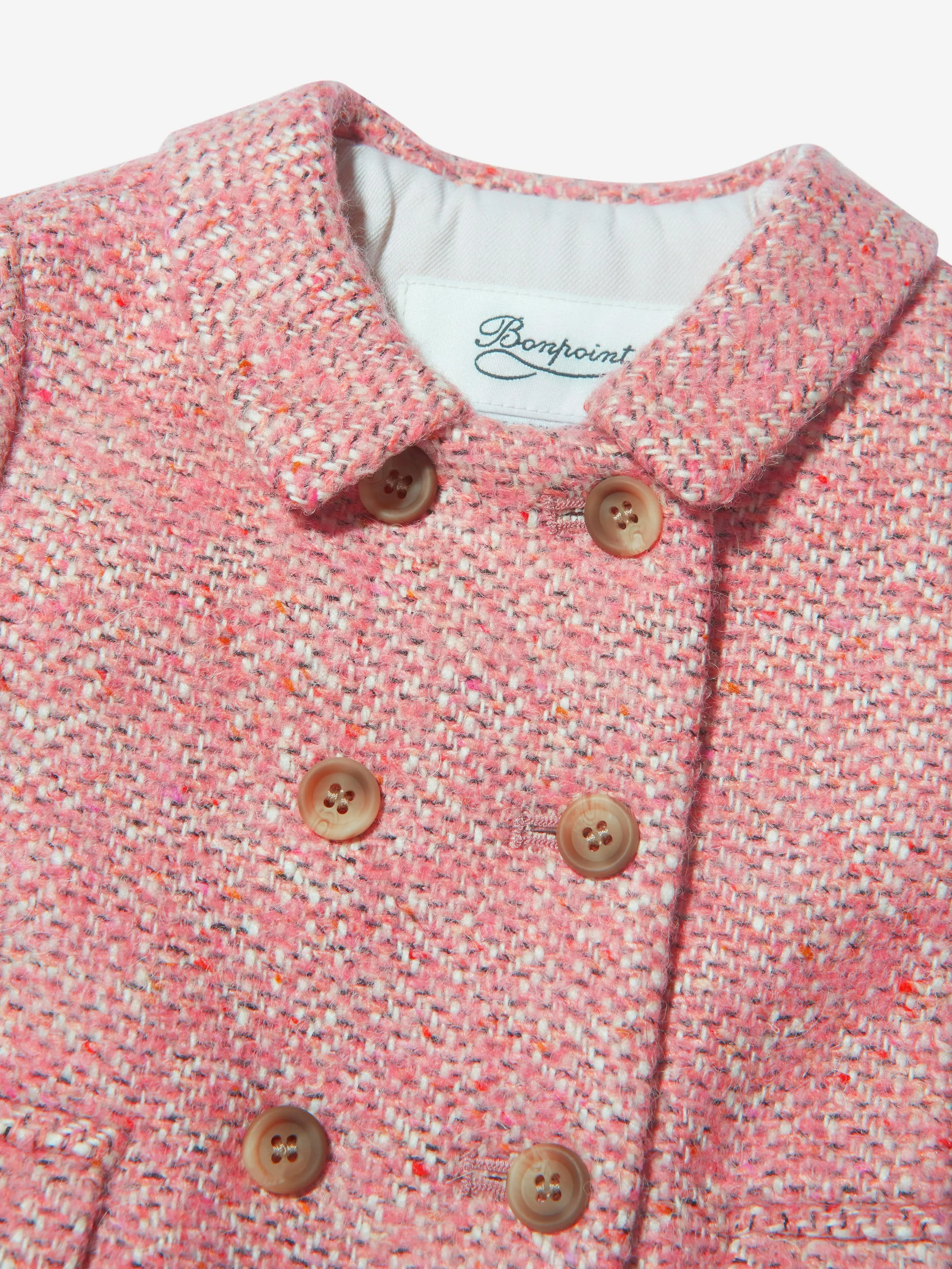 Bonpoint Baby Girls Wool Moka Coat