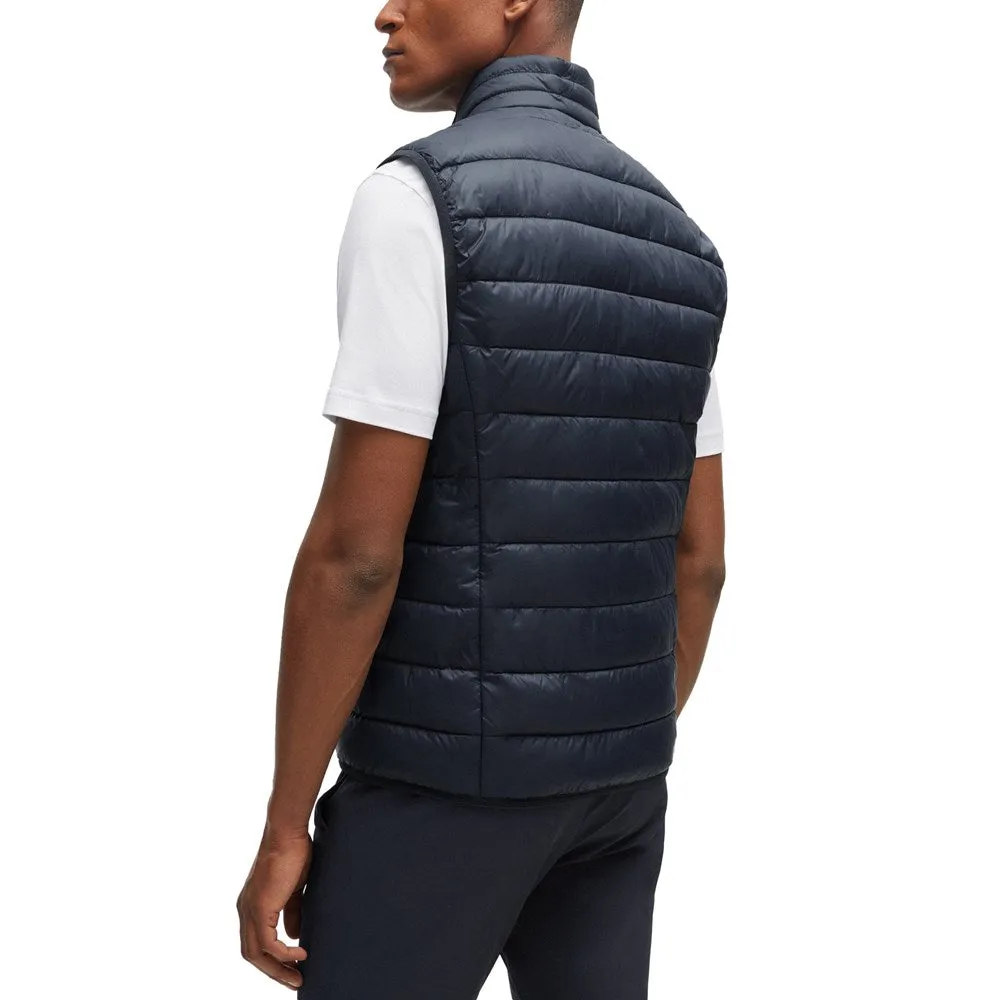 BOSS Thor Padded Golf Vest - Dark Blue