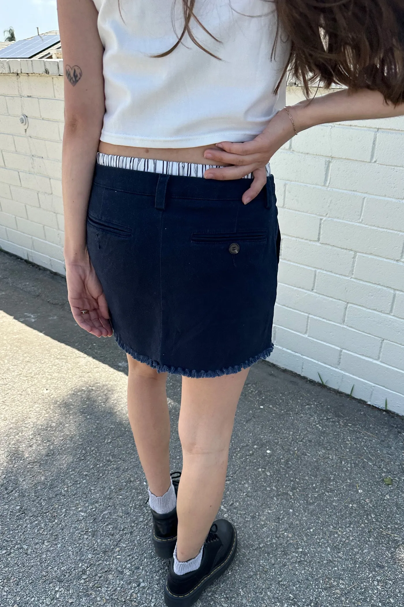 Boxer Mini Skirt