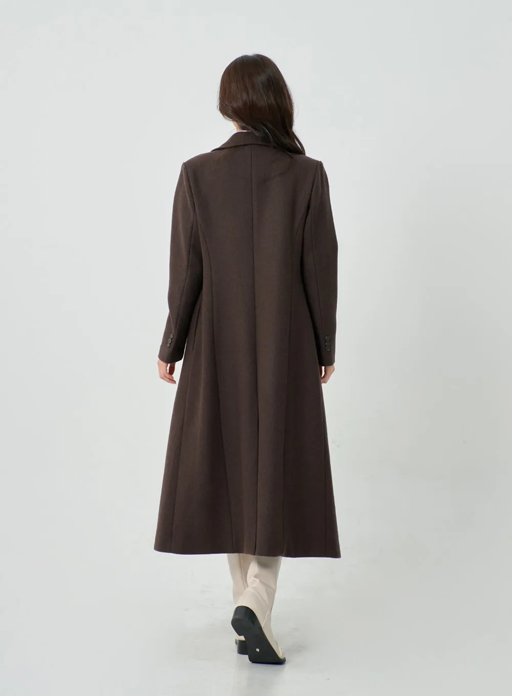 Button Long Coat IO31