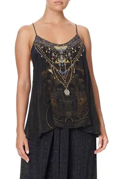 CAMILLA COBRA KING T BACK SHOESTRING TOP