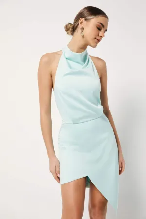 Camo Dress Seafoam