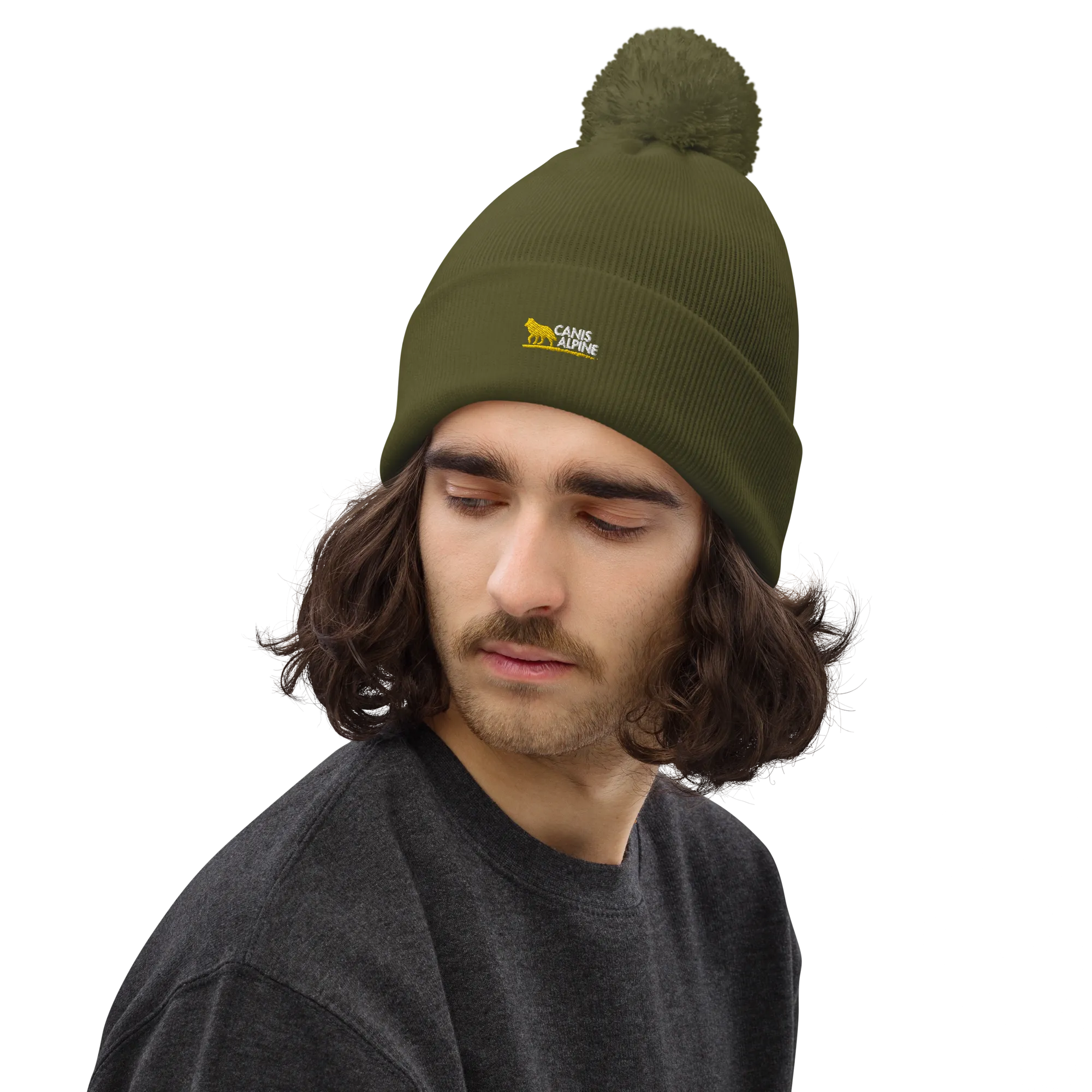 Canis Alpine Pom pom beanie