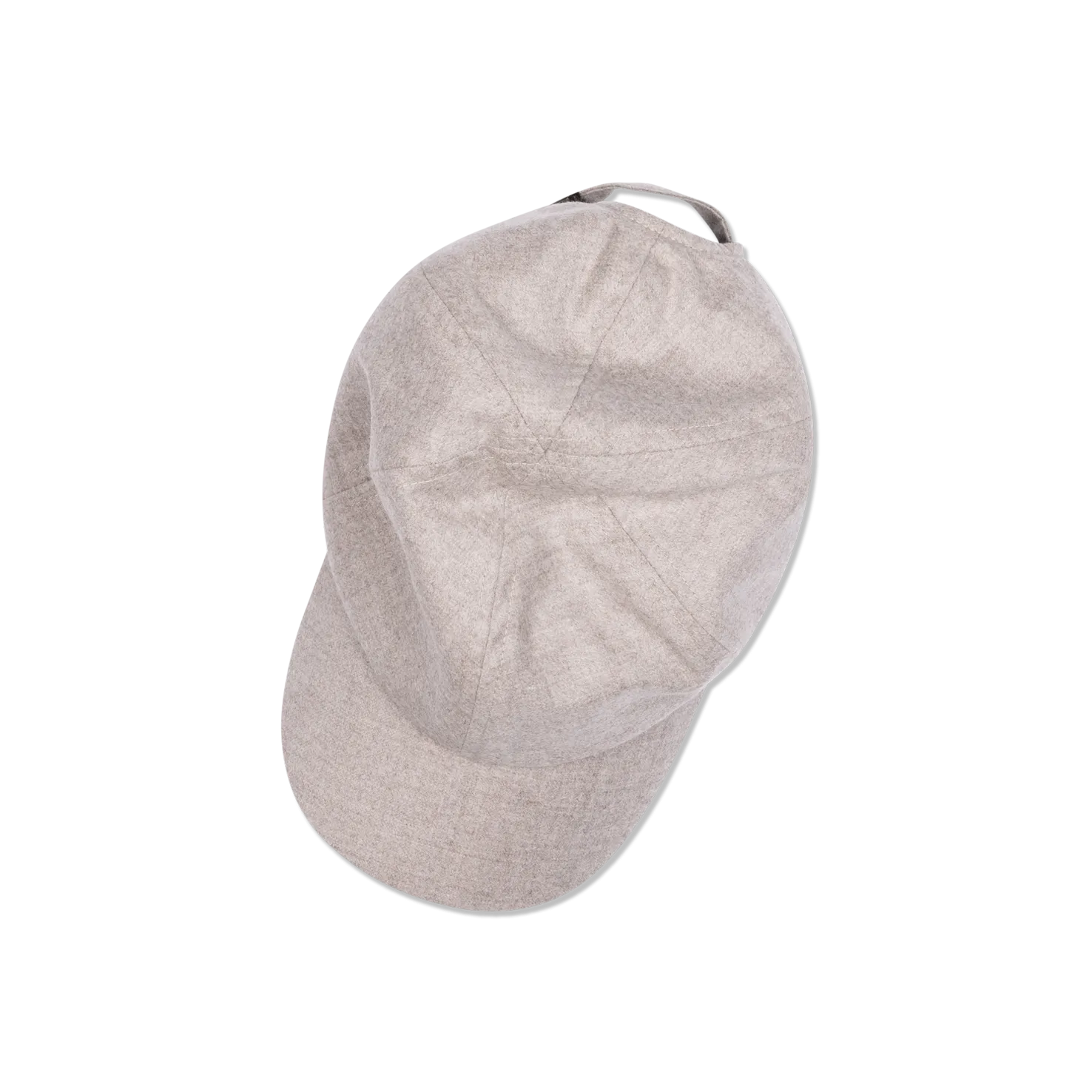 Cashmere Baseball Cap in Oatmeal