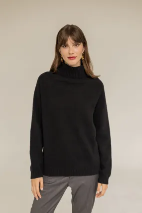 Cashmere Turtleneck Black