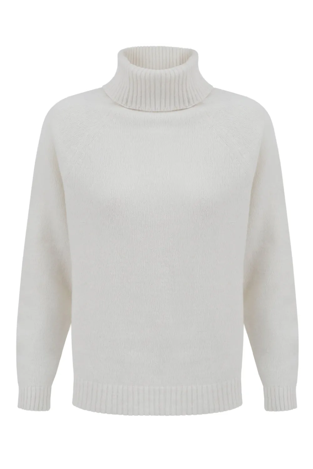 Cashmere Turtleneck Ecru