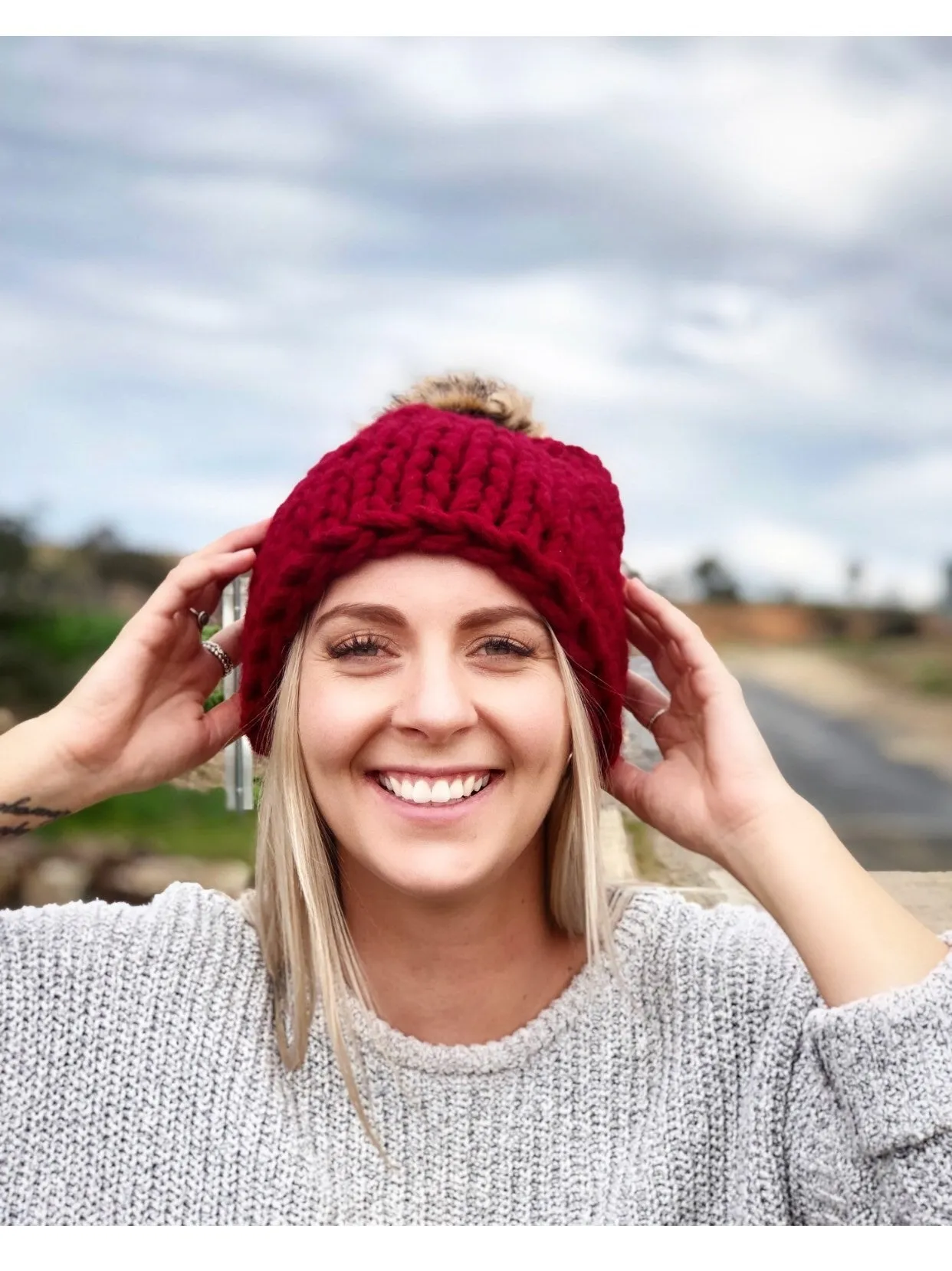 Chunky adult Beanie