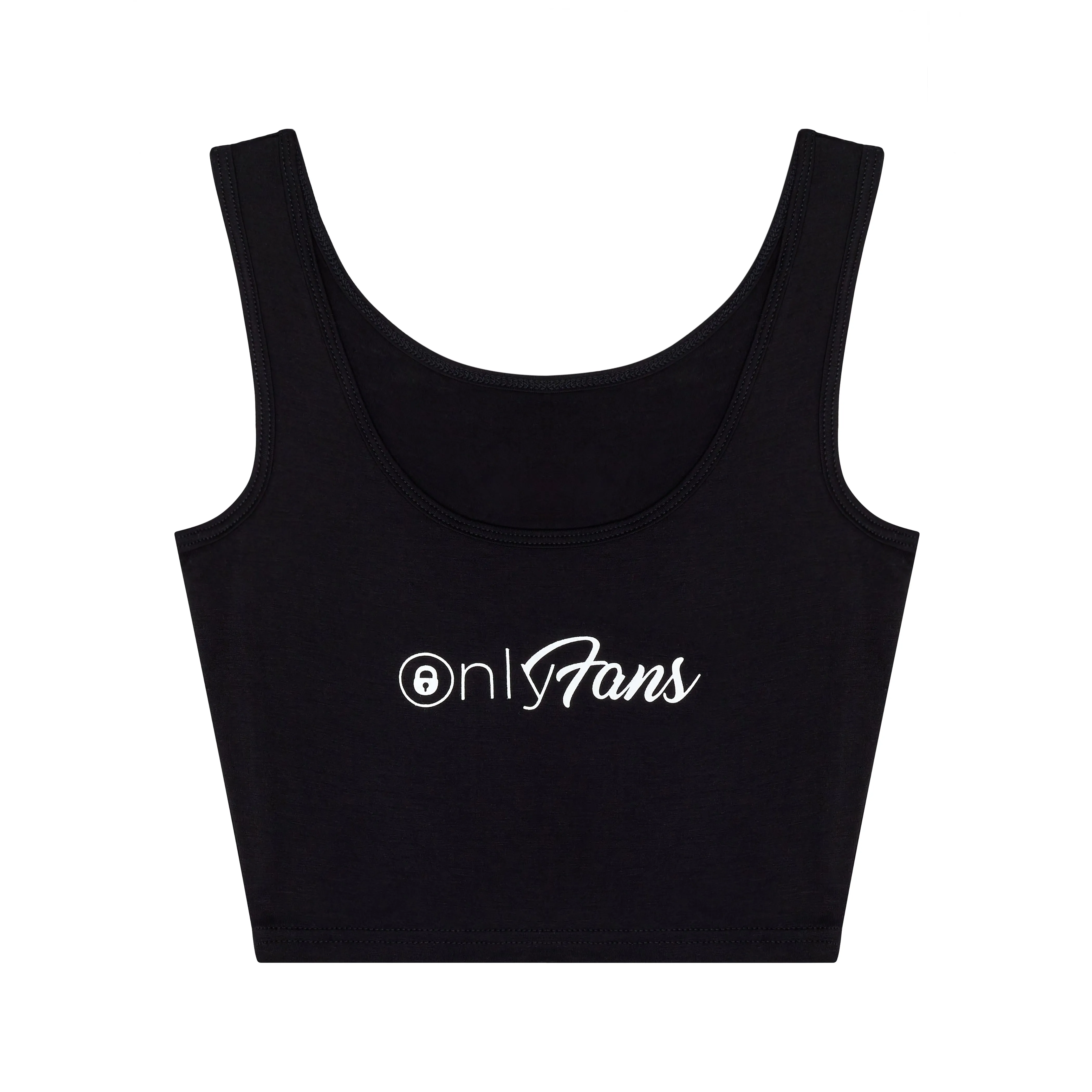 Classic Crop Tank - Black